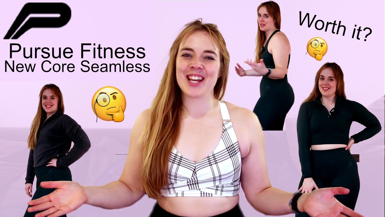Pursue Fitness Try On Haul, New Core Seamless Line
