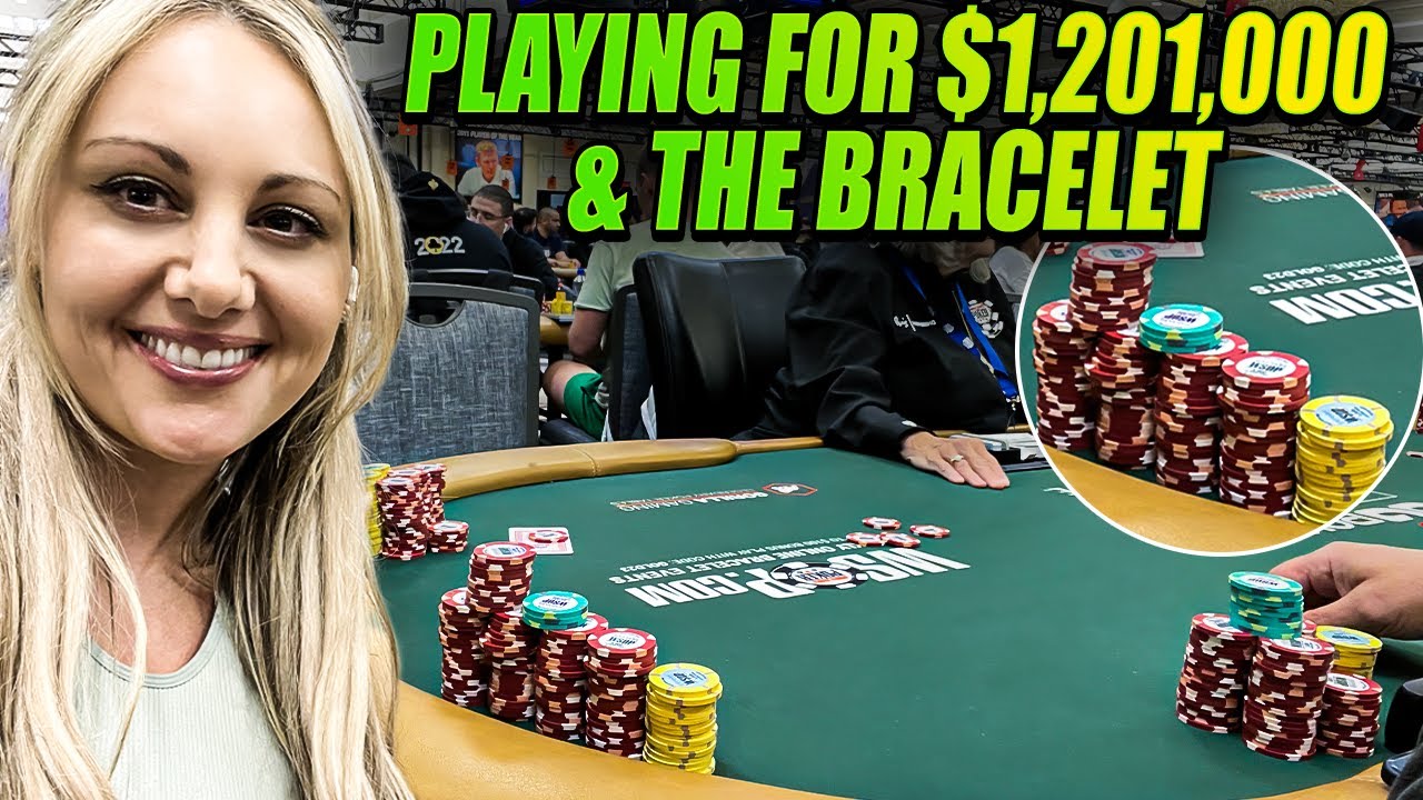 Racing through the money…Eyes on the top $1.2 million prize! WSOP Poker vlog