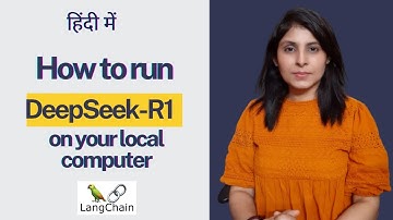 Run Deepseek-R1 locally  using Langchain