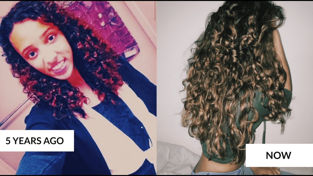 curly hair growth journey