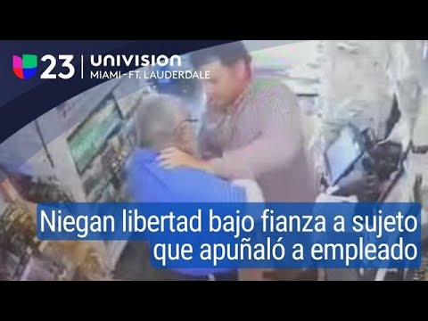Niegan libertad bajo fianza al acusado de robar y apuñalar a un ...