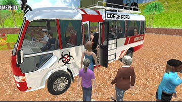 MINI COACH BUS DRIVING SIM 3D ANDRIOD GAMEPLAY 