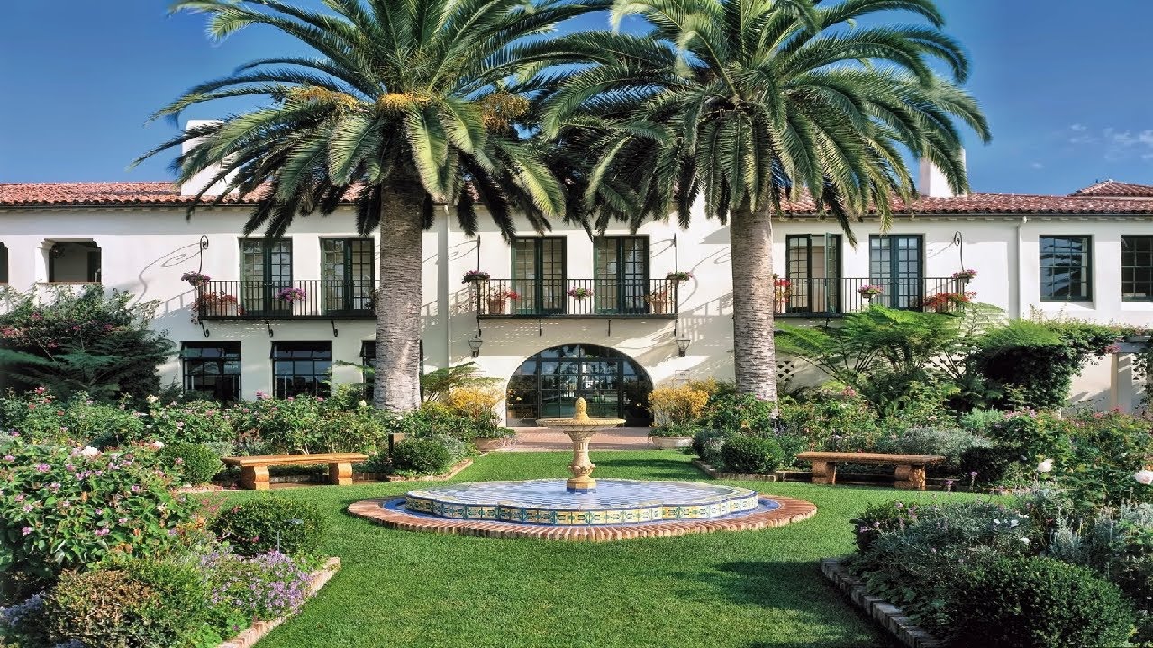 Four Seasons Resort The Biltmore Santa Barbara California USA - YouTube