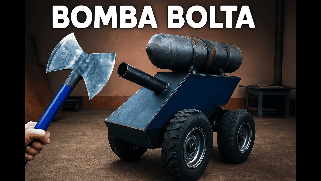 Bomba Bolta Yasaymiz | All-steel forged handmade hatchet 