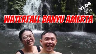 BEAUTIFUL PLACE - BANYU AMERTA WATERFALL BALI | STEVEN & GIGI CHANNEL | 1 VLOG