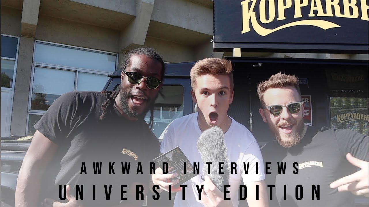 AWKWARD INTERVIEWS WITH UNIVERSITY STUDENTS