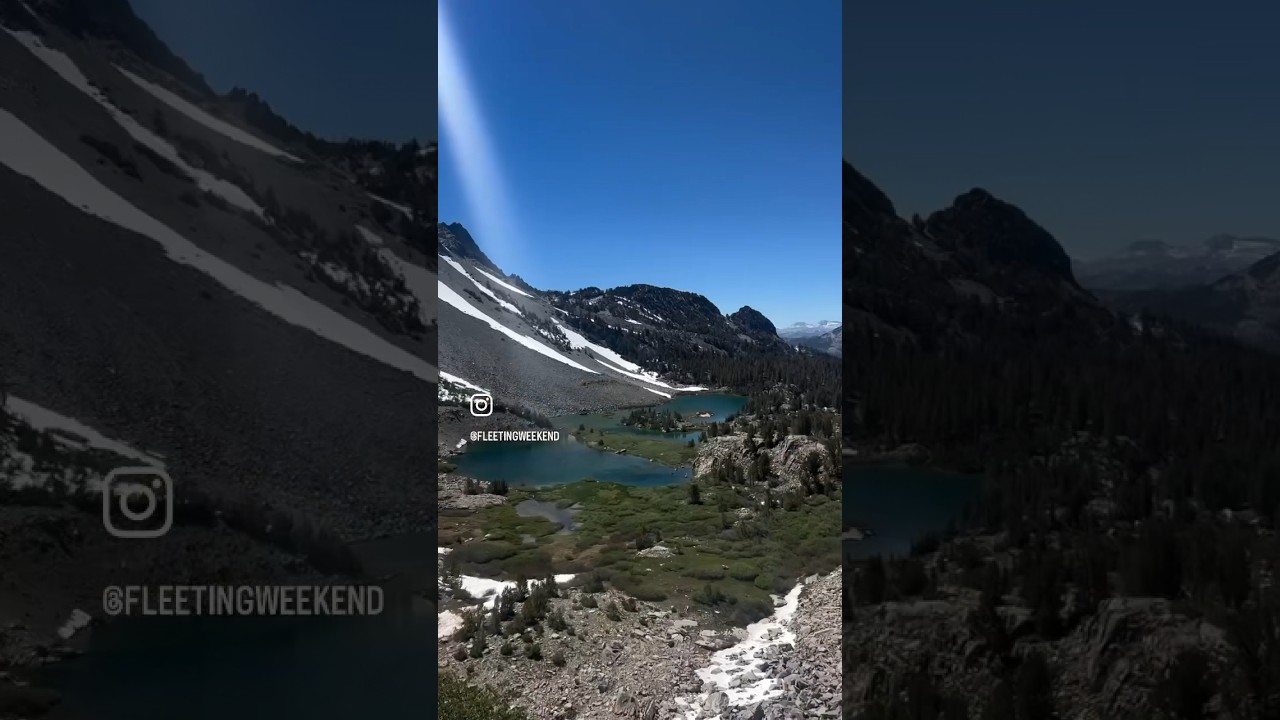 Day 1 at Mammoth Lakes: Tackling the epic Duck Pass Trail hike! 