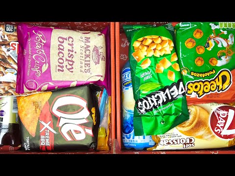 1hr+ Snack Unboxing - Extended Soft Spoken ASMR