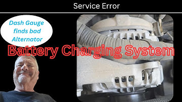 Easy test to find bad Alternator on Dual Alternator trucks.  Battery Charging System Error.