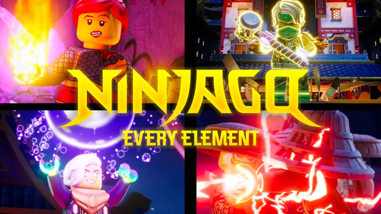 Every Time Every Element Was Used in Ninjago (2012-2025)