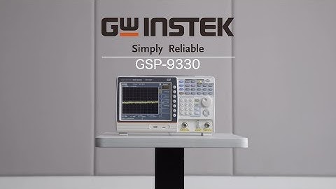 GW Instek - With the GSP-9330, You Only Need To Focus On EMI Measurements.
