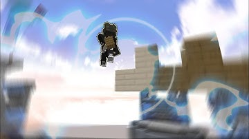 Learning how to jitter bridge in hypixel skywars