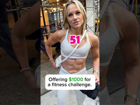 Offering 51 year old $1000 to complete a fitness challenge. #fitness #fitover50 #workout #pullups