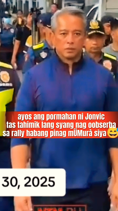 ang tikas ng datingan ni sec DILG Jonvic parang nag fashion show lang haha #shortsviral #updates