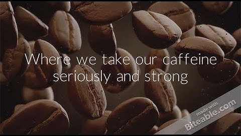 Coffee Shop Template