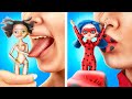 Cómo Convertirse en Ladybug en la Vida Real / De Muñeca Nerd a Belleza Ladybug