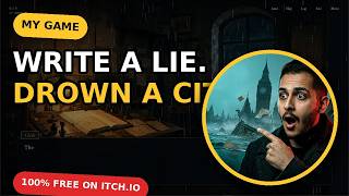 I Made a Free Horror Visual Novel on ITCH site Where Lying Drowns a City!