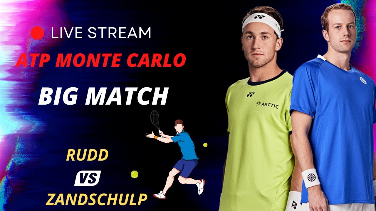 ATP LIVE van de Zandschulp vs Casper Ruud ATP Monte Carlo 2023 Live Tennis MATCH PREVIEW