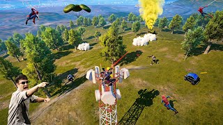 FUNNIEST MOMENTS EVER 😂 Pubg Mobile Trolling Noobs 🤣 New Mode - Spider-Man Brand New Day screenshot 3