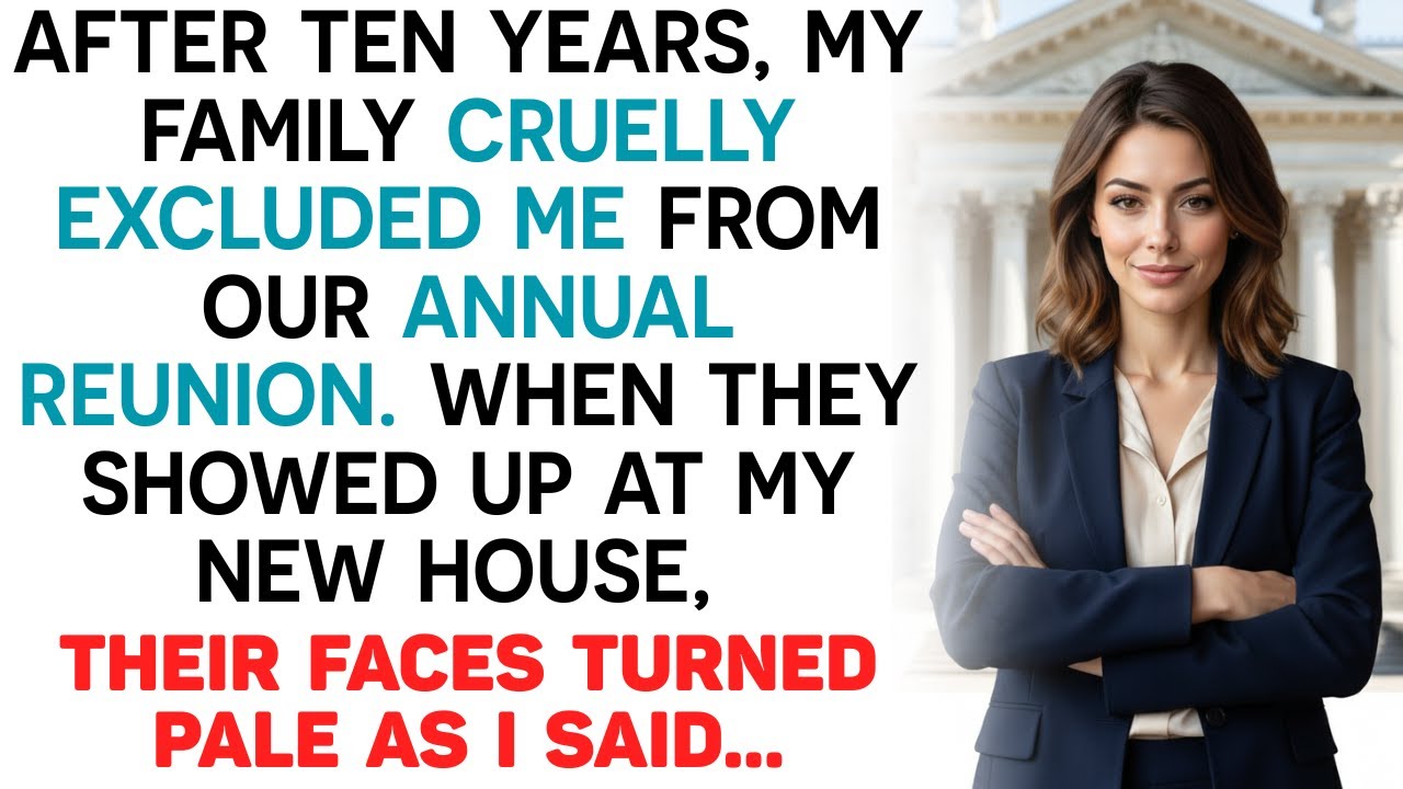 After Ten Years, My Family Cruelly Excluded Me From Our Annual Reunion. When They Showed Up At My Ne