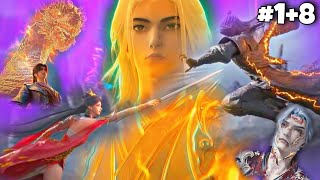 Ruthless Girl & Smartest Boy Fall Into Immortal World | Like Perfect World Anime | Full Part 1 to 8
