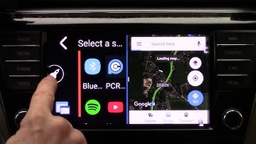 Waze ang Google navigation, MirrorLink + Floating Apps for Auto VW, Skoda, Seat, Peugeot, Citroen