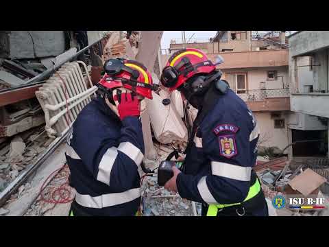 11.02.2023 RO USAR 2 ISU BIF operatiuni de cautare in Turcia