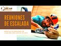 MONTAJE DE REUNIONES DE ESCALADA con Iván de Vicente