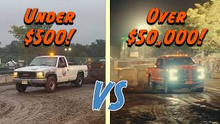 $500 VS $50,000 Truck Pull!