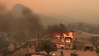 Aerial view of southern california wildfires as they continue to
ravage the state. read more: https://wapo.st/2zdpaax subscribe
washington post on you...