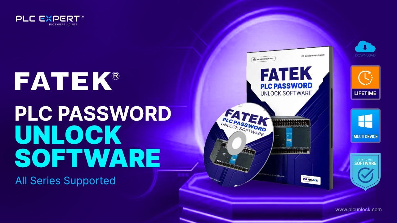 FATEK PLC Password Unlock Software | No Program Loss | All Series Supported | Fast & Safe Download