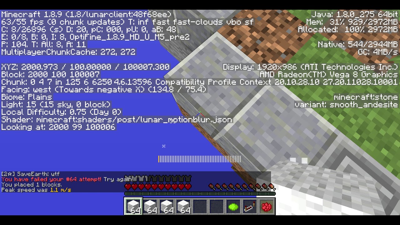 8 Block Godbridge W Cps Counter Youtube