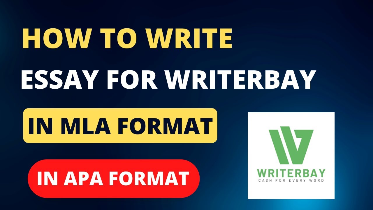 writerbay essay sample in apa format