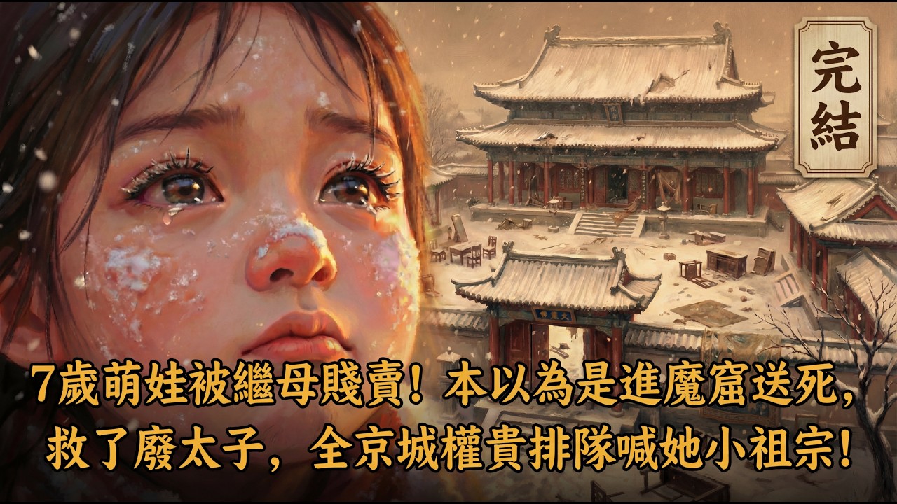 【泪目反转】7岁萌娃被继母一筐黑炭贱卖！本以为是进魔窟送死，结果这杀猪匠全家是大内高手？一碗羊肉汤救了废太子，全京城权贵排队喊她小祖宗！#古言 #团宠 #美食 #穿越 #萌娃 #打脸