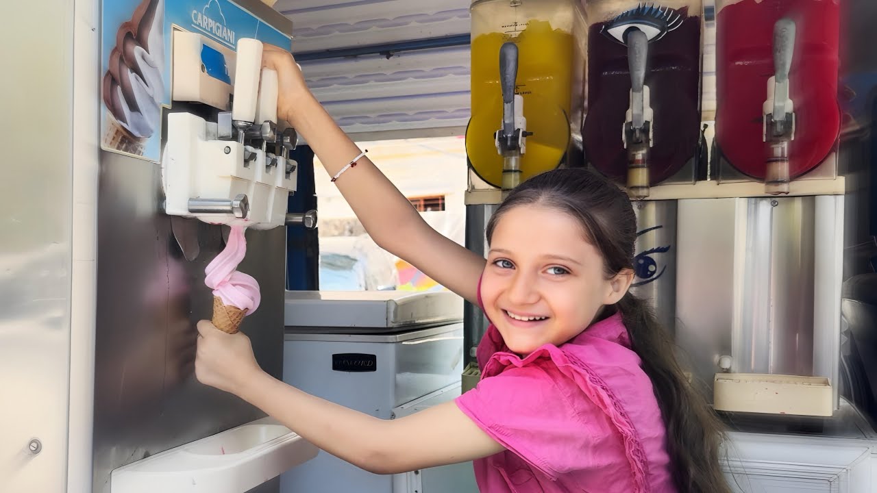 ماشا راحت تبيع ايس كريم ولكن صار شي غريب