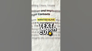Mastering Match Cuts: Elevate Your Video Editing with Seamless Transitions #matchcut #shorts
