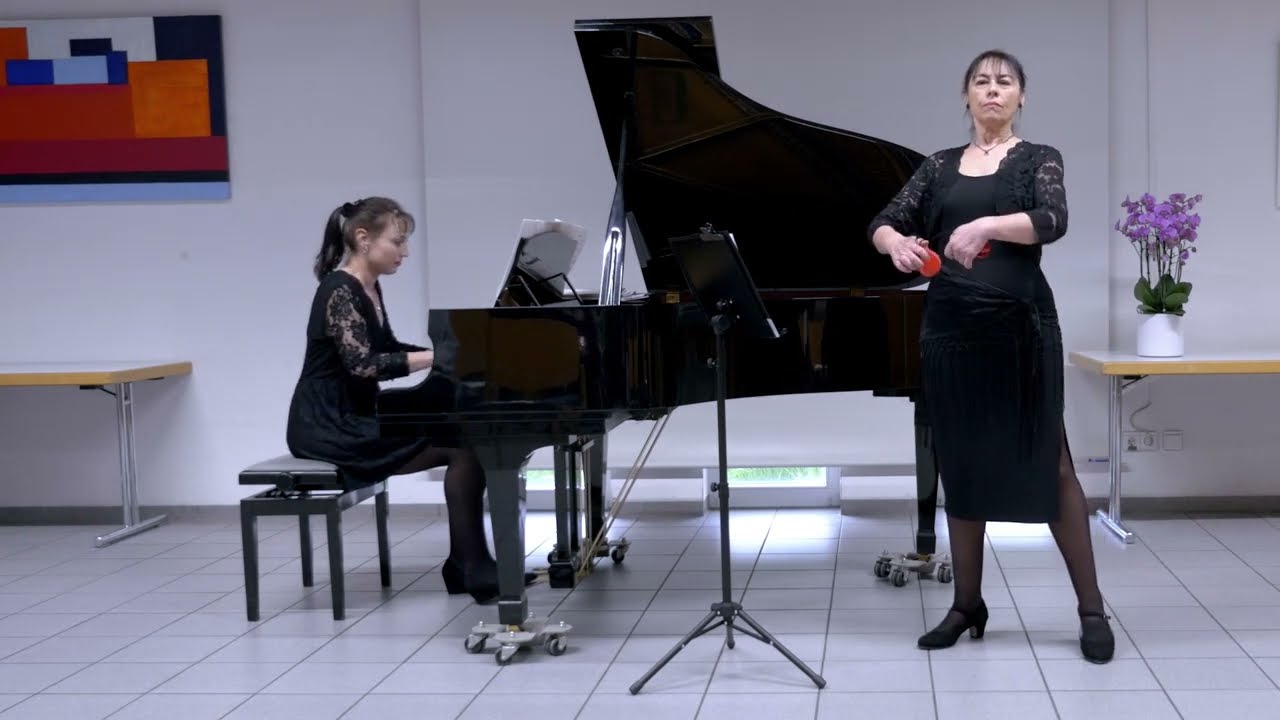 Ángel Villoldo - Tango "El Choclo" (Klavier und Kastagnetten) Duo Paliano