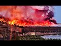 Unbelievable scenes in la palma as fast lava flows from the volcano  see description