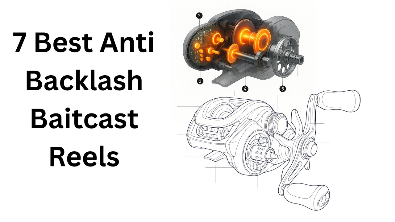 best anti backlash baitcast reel 2015 Sougayilang Baitcasting with Digital Anti-Backlash Control design braking System to reduce backlash. 7 Best Anti-Backlash Baitcast Reels