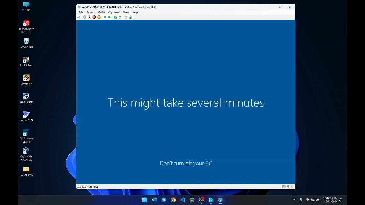 Tutorial install windows 10 Virtual Machine Hyper-v Kelompok 4 Cloud ...