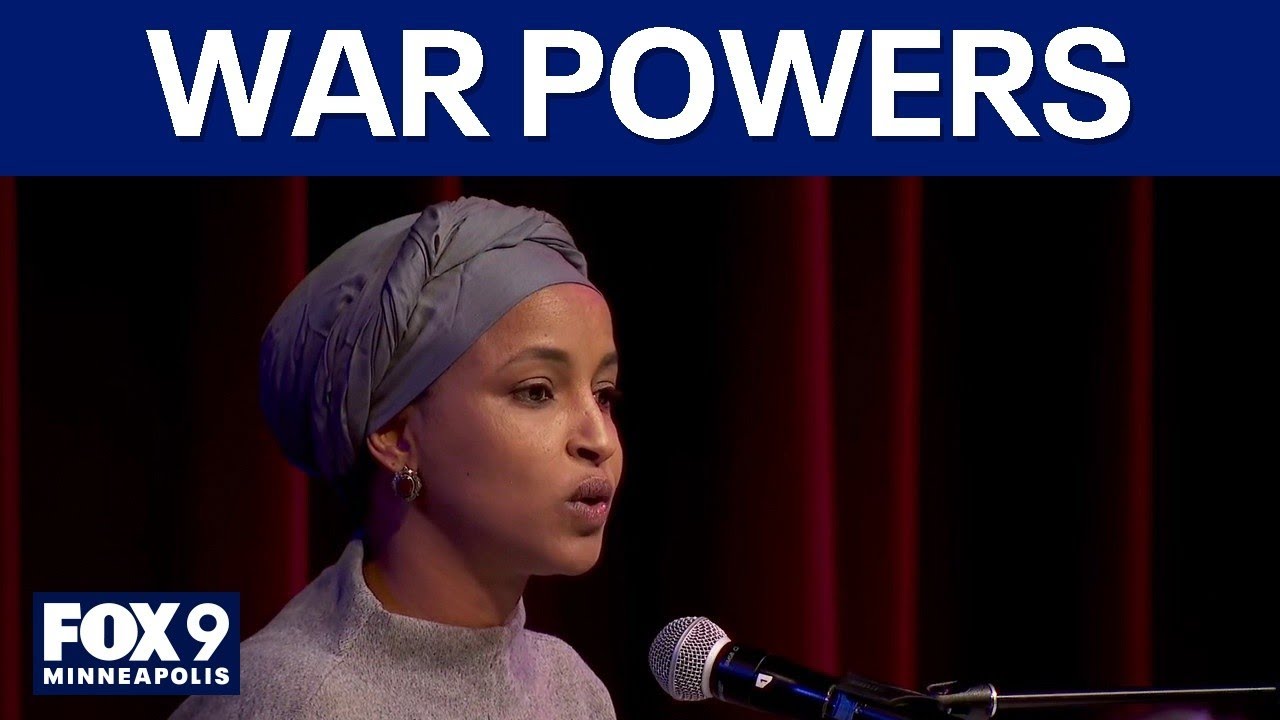 Trump war powers resolution plan in the works: Ilhan Omar