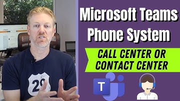 Microsoft Teams Phone System with Call Center or Contact Center