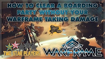 How To Clear A Railjack Boarding Party Without Your Warframe Taking Damage | Glassmaker Weekly