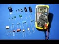 How to test a capacitor / how to test smd capacitors with a multimeter