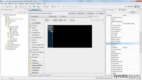 Android Training Supporting Multiple Screens: alternatelayouts