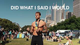 ROAD TO SYDNEY MARATHON - DID WHAT I SAID I WOULD