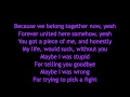 Kelly clarkson  my life would suck without you lyrics