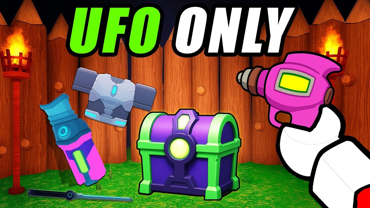 99 ночей, но я использую ТОЛЬКО ОРУЖИЕ НЛО...