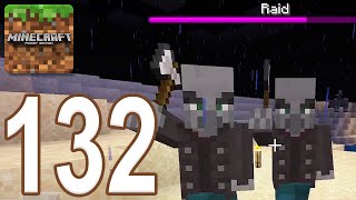 Minecraft: Bedrock Edition - Gameplay Walkthrough Part 132 - Raid (iOS, Android)