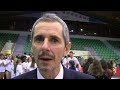 Coach Baldovin dopo Milano-Padova 1-3